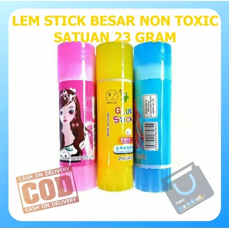 

LEM GLUE STIK BESAR 23g TERMURAH