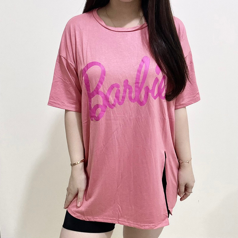 Kaos Oversize Wanita XXL Barbie | Tshirt Tumblr Tee | Maimon Grosir