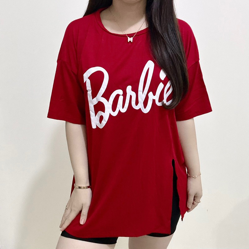 Kaos Oversize Wanita XXL Barbie | Tshirt Tumblr Tee | Maimon Grosir