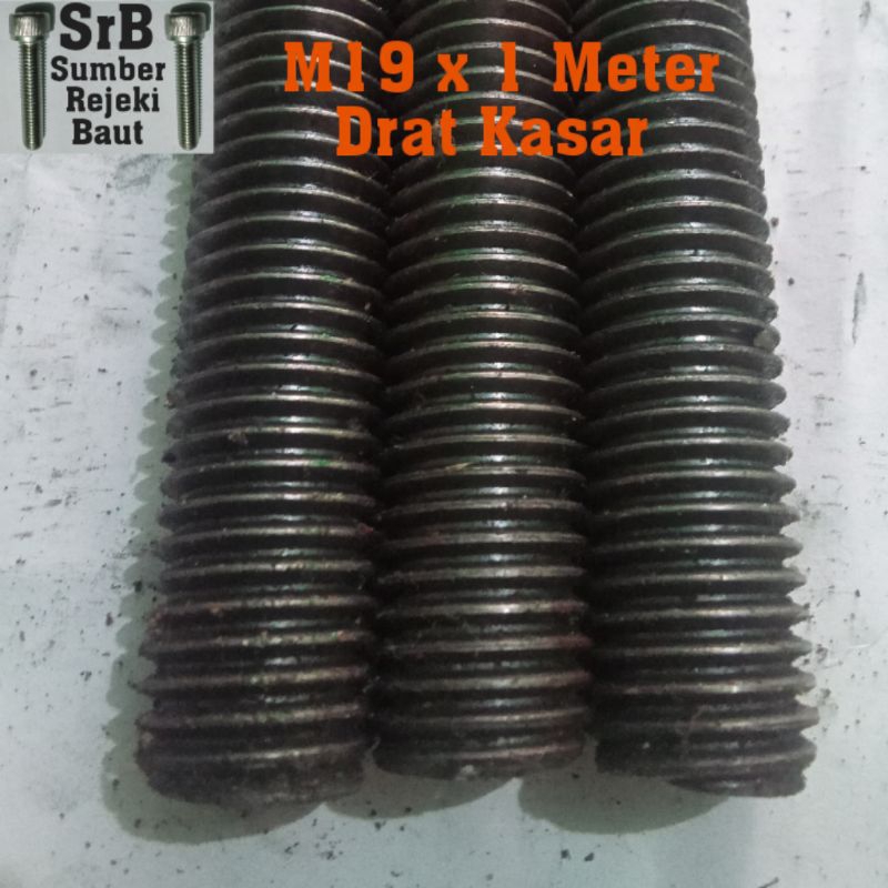 As Drat M19 Drat Kasar Panjang 1 Meter