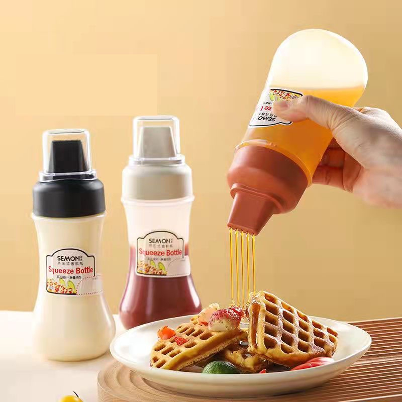 Serbagrosirmurah Squeeze Bottle Botol Mayonese Saus Kecap Minyak Bahan Plastik PP