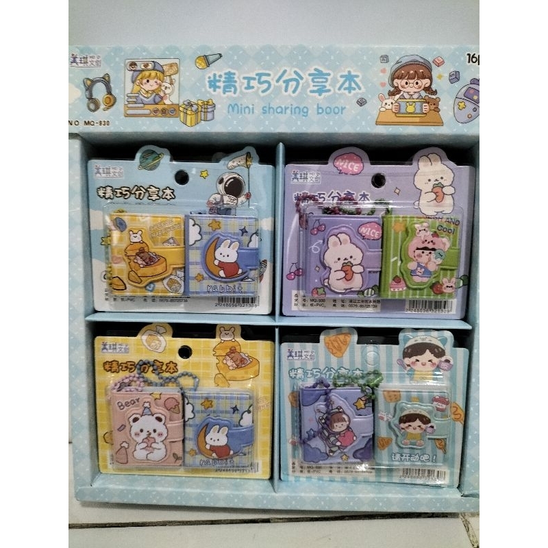 

Mini Pocket sharing book/buku memo kecil gantung/notes kecil gantung korea