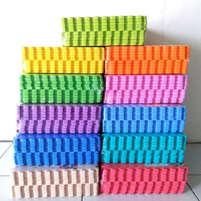 Matras Puzzle Polos Satuan / Tikar Alas Bermain Anak 30x30x1cm