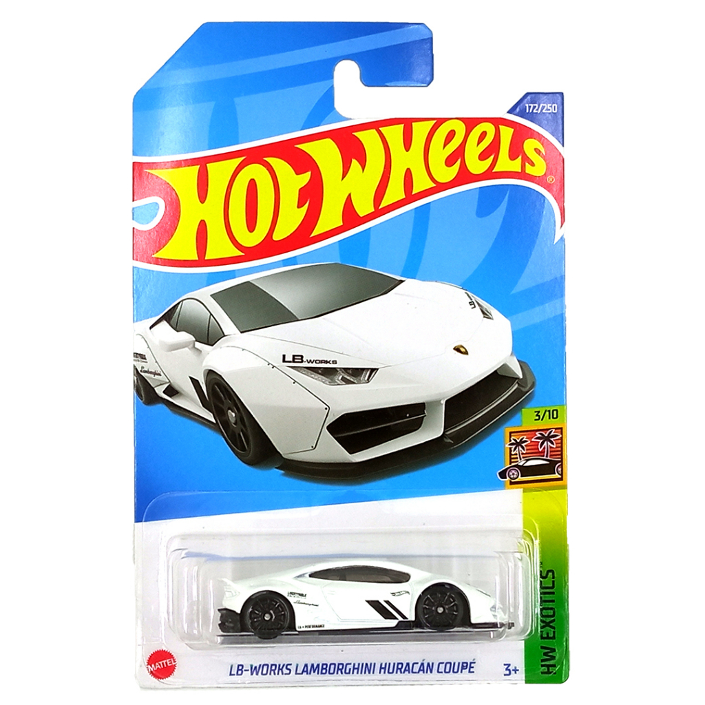 Hot Wheels LB-Works Lamborghini Huracan Coupe Putih HW Exotics