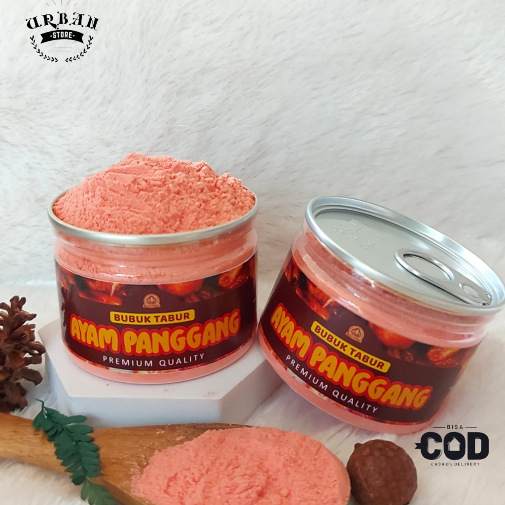 

Can - Bumbu Tabur Ayam Panggang Bubuk Tabur Snack Keripik Kentang Kualitas Premium