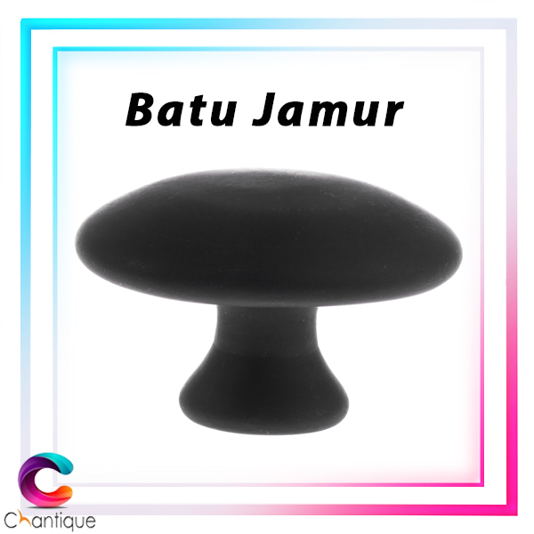 BATU TERAPI JAMUR / LAVA BASALT PANAS  BENTUK JAMUR | TERAPI | PIJAT | SPA