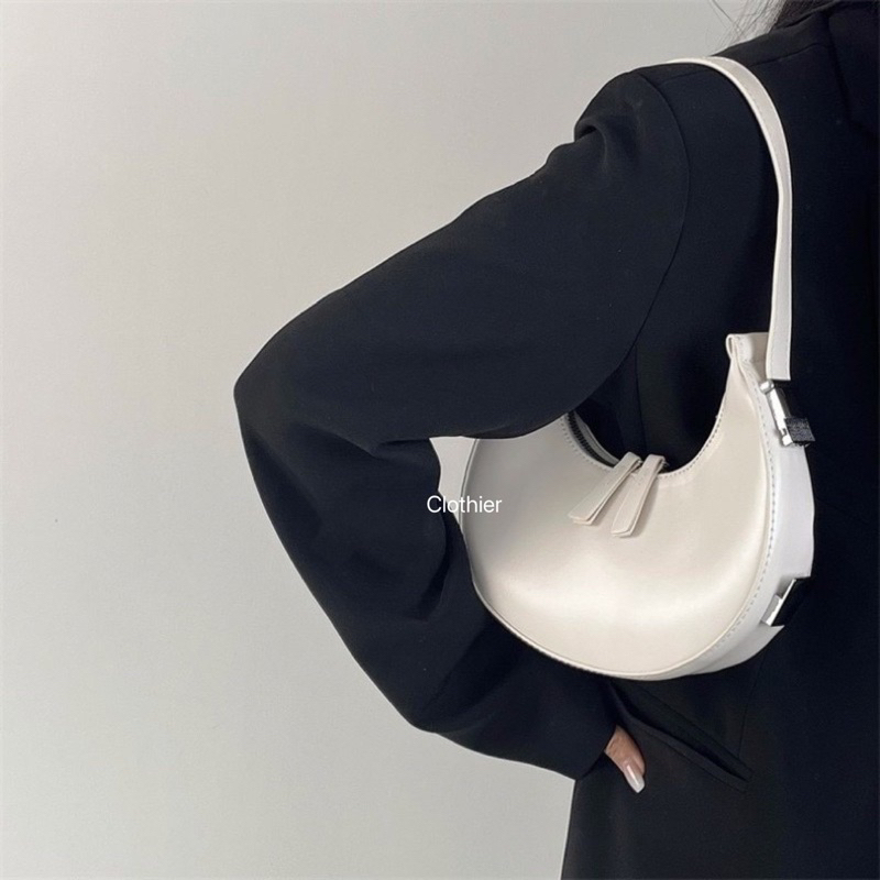 CLOTHIER | Selene Crescent Bag - Tas Bahu Shoulder Bag Trendy Korean