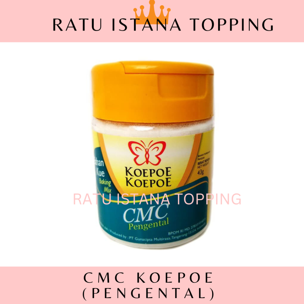 

CMC KOEPOE KOEPOE 43 GRAM PENGENTAL FOOD GRADE