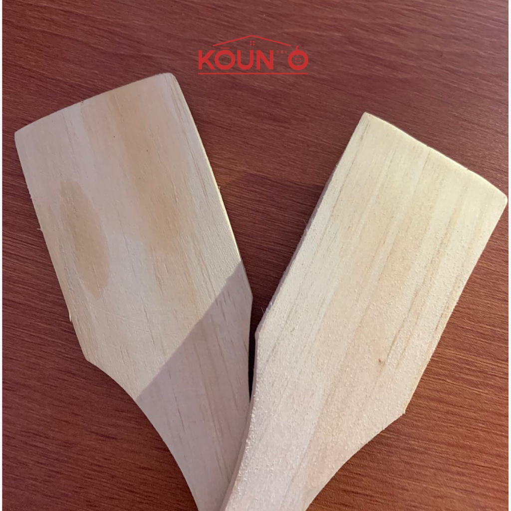 Sutil Sodet Susuk Spatula Kayu Pinus Premium Perlengkapan Rumah