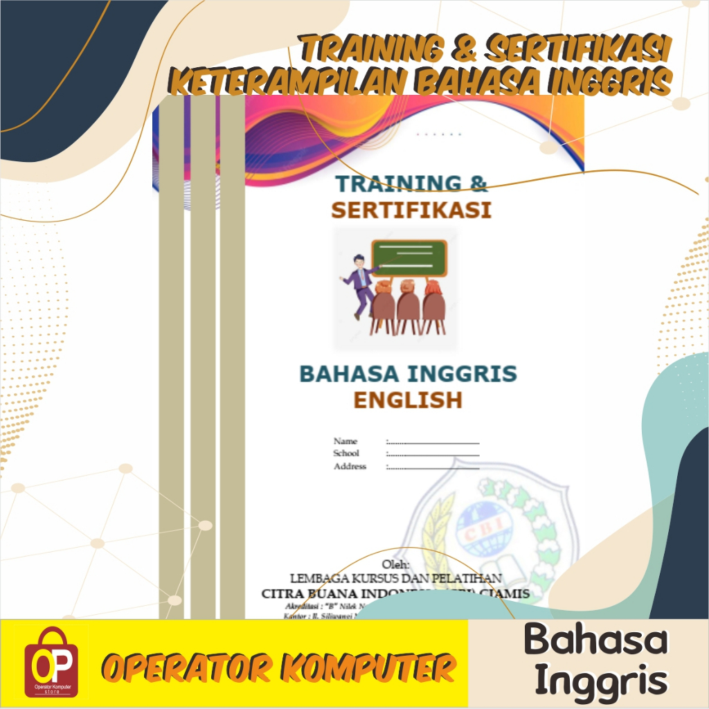 

Training dan Sertifikasi Bahasa Inggris - Online