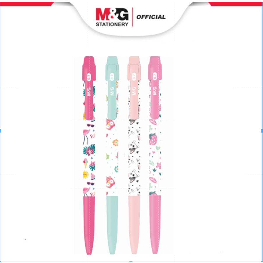 

MG Boy's & Girl's Retractable Semi-gel Ball Pen Blue 0.7mm/PCS