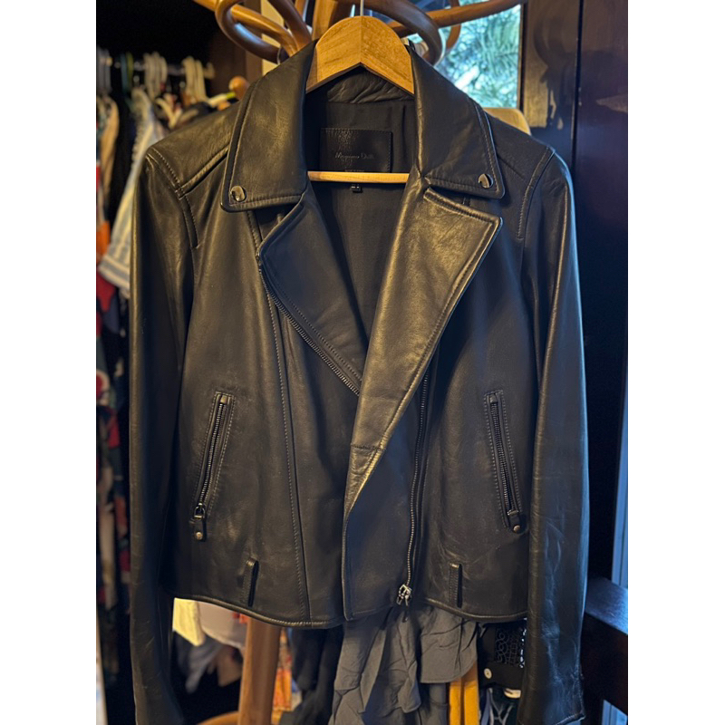 Jacket kulit wanita Massimo Dutti