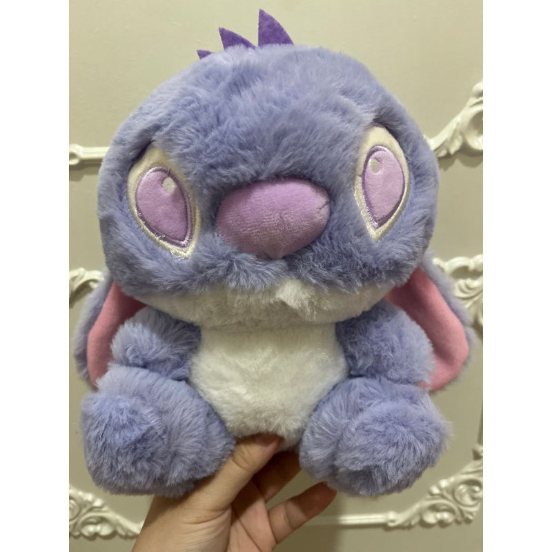 Boneka Stitch Ungu Purple Stitch Gantungan Kaca