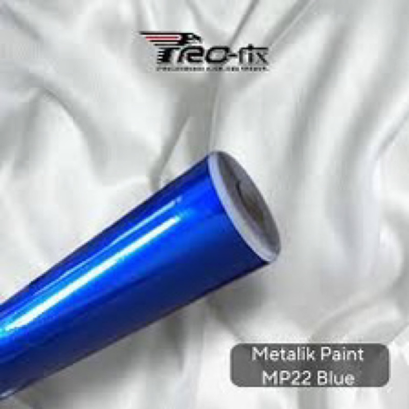 stiker skotlet mp22 biru tua candy metalic deep blue profix Lebar 45cm panjang 1 meter stiker motor 
