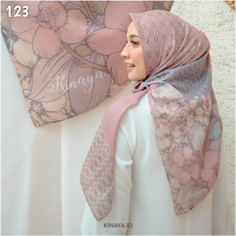 KERUDUNG SEGI EMPAT MOTIF TERBARU | HIJAB SEGI EMPAT VOAL MOTIP