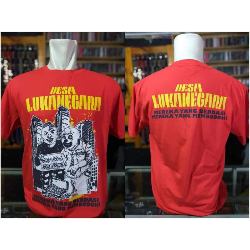 KAOS PUNK MUSIK BAND DESA LUKANEGARA