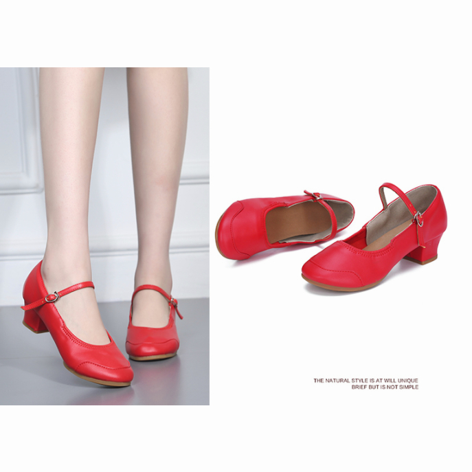 BEST DEALS Sepatu hak 4cm Sepatu dance wanita Sepatu Wanita sepatu dans Sepatu Heel wanita Sepatu