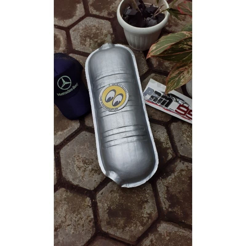 knalpot Mercedes Benz tabung tengah W202 C180 C200 model standar ori