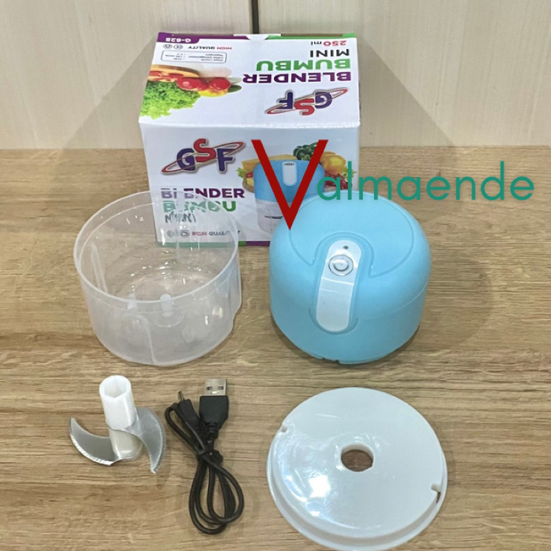 Blender Bumbu Mini Serbaguna Blender Portable GSG 625 Gilingan Bumbu Dapur