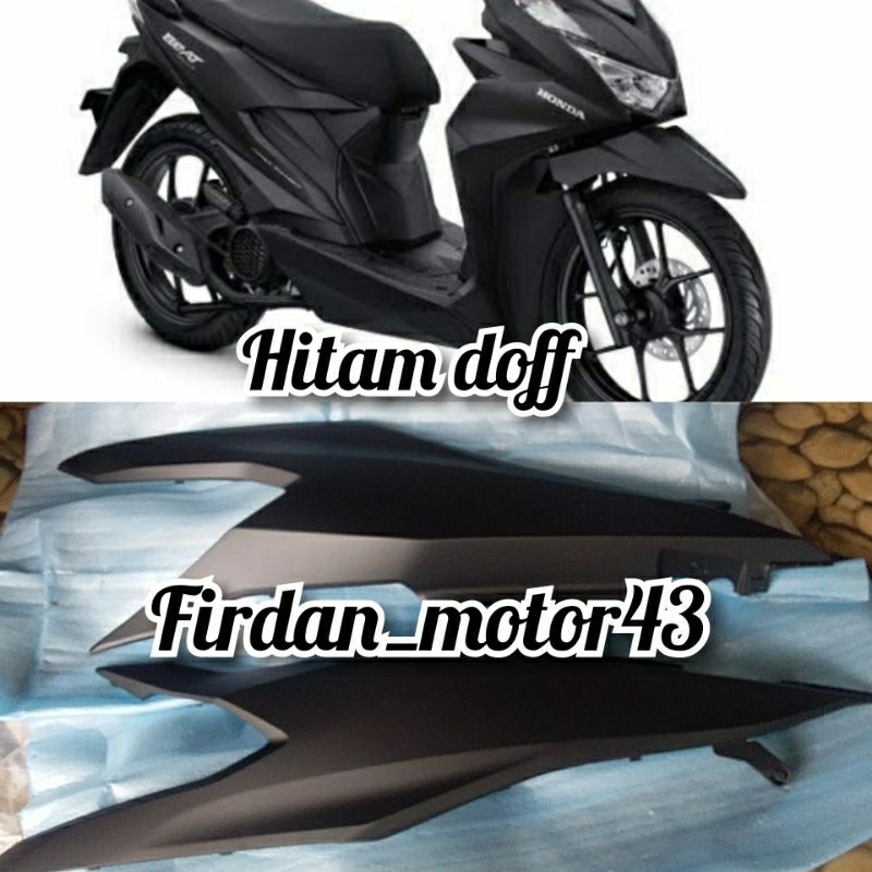 Body samping kanan kiri beat iss cbs keluaran 2020-2022 hitam doff-beat led-beat street