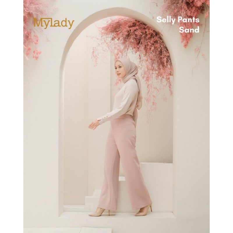 [PL] Selly Pants | Kulot Scuba | Celana Panjang Strecth by MyLady