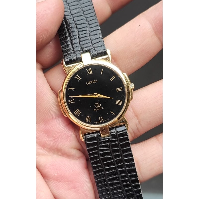 Jam GUCCI Swiss Black Quartz ORIGINAL