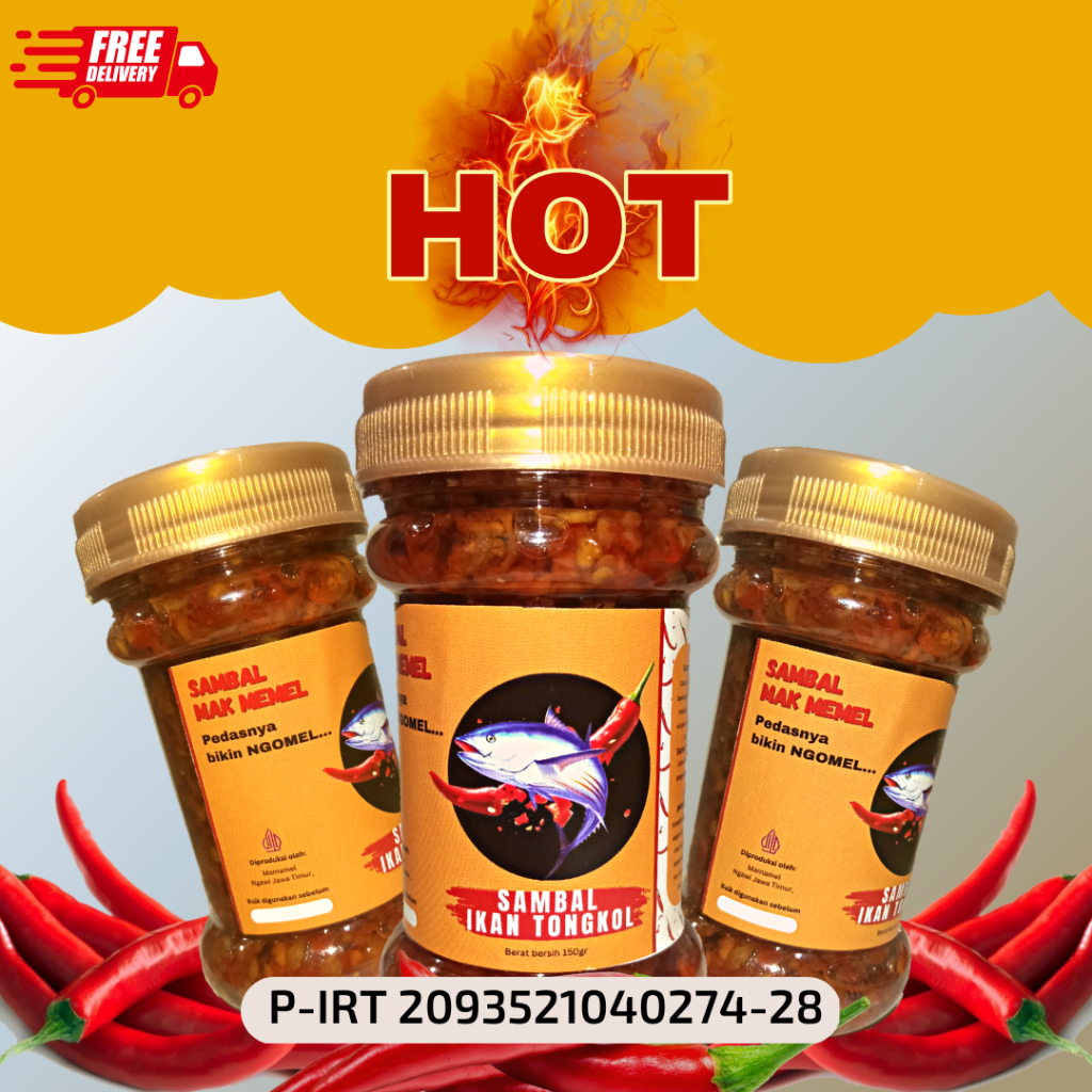 

SAMBAL MAK MEMEL SAMBAL IKAN TONGKOL PEDAS ENAK GURIH MURAH