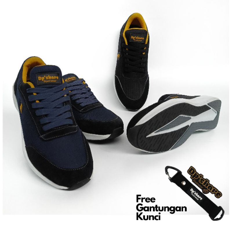 Sepatu Safety Sport Sneakers Pria | safety ujung besi