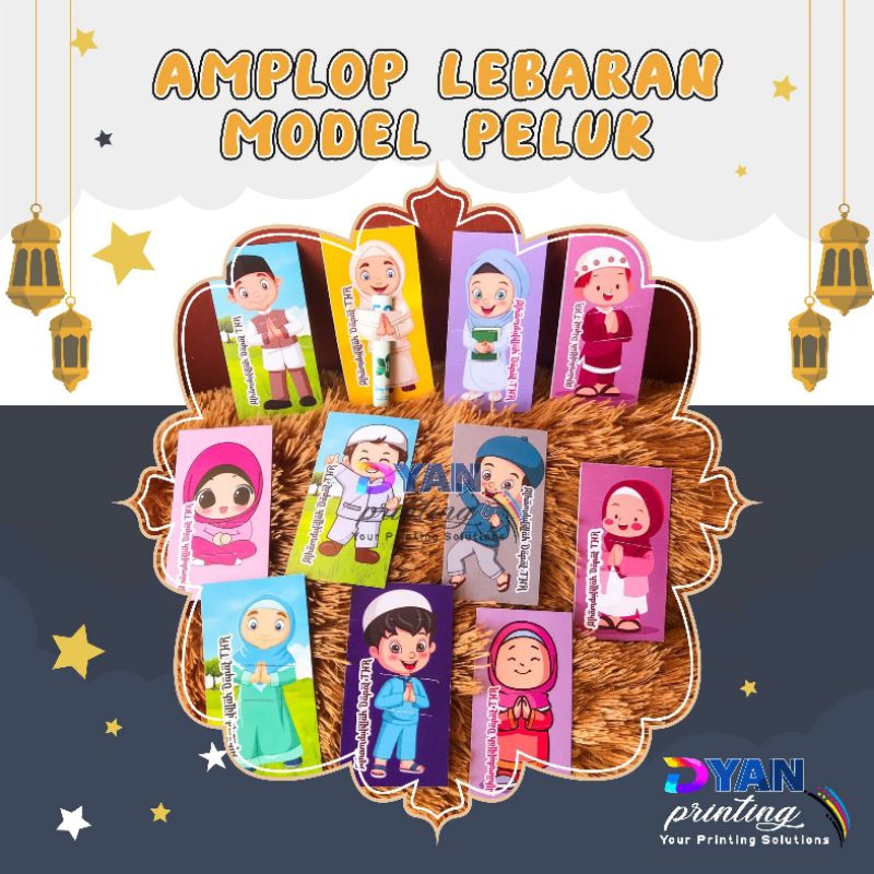 1 PACK ISI 10 PCS AMPLOP MODEL PELUK FREE PLASTIK OPP