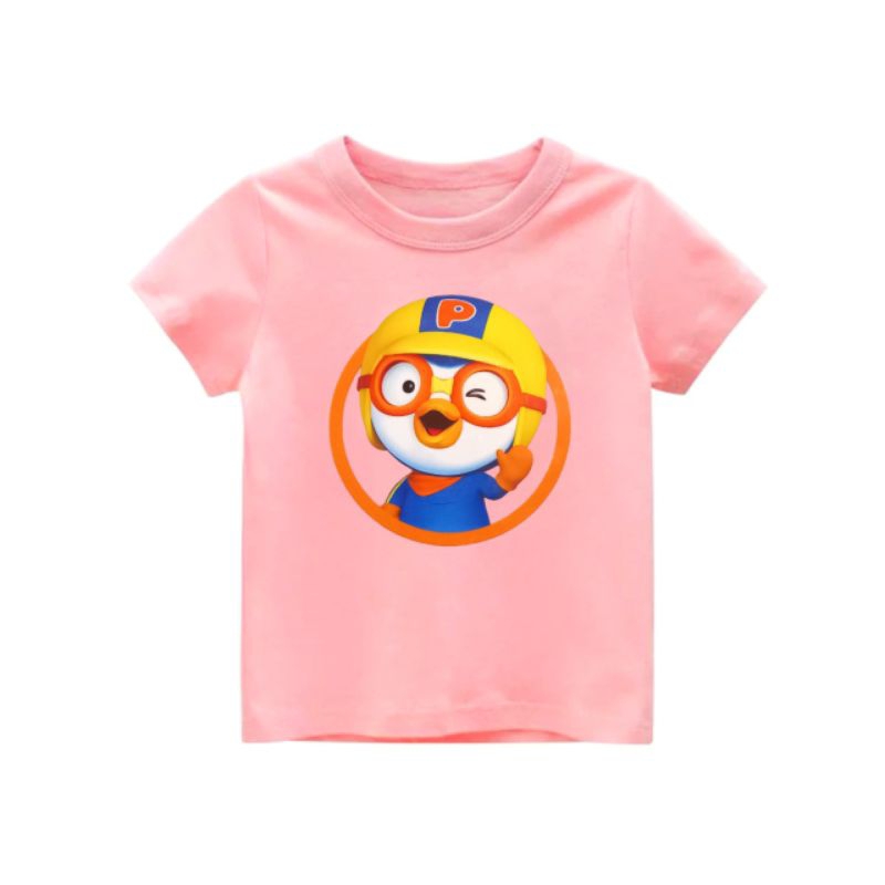 kaos anak anak pororo