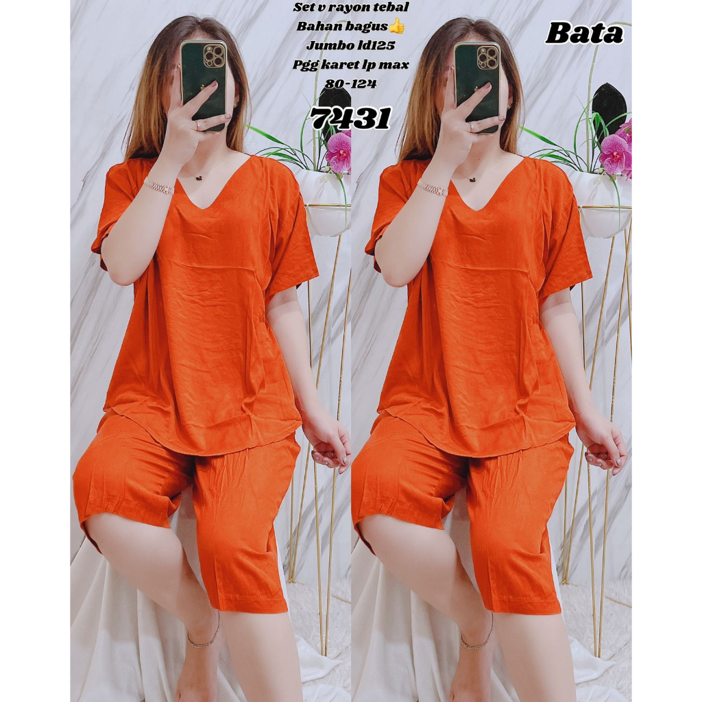 TERBARU SETELAN ANDIN, PAJAMAS LENGAN PENDEK, PAJAMAS POLOS, SETELAN CELANA LENGAN PENDEK, SETCEL RA