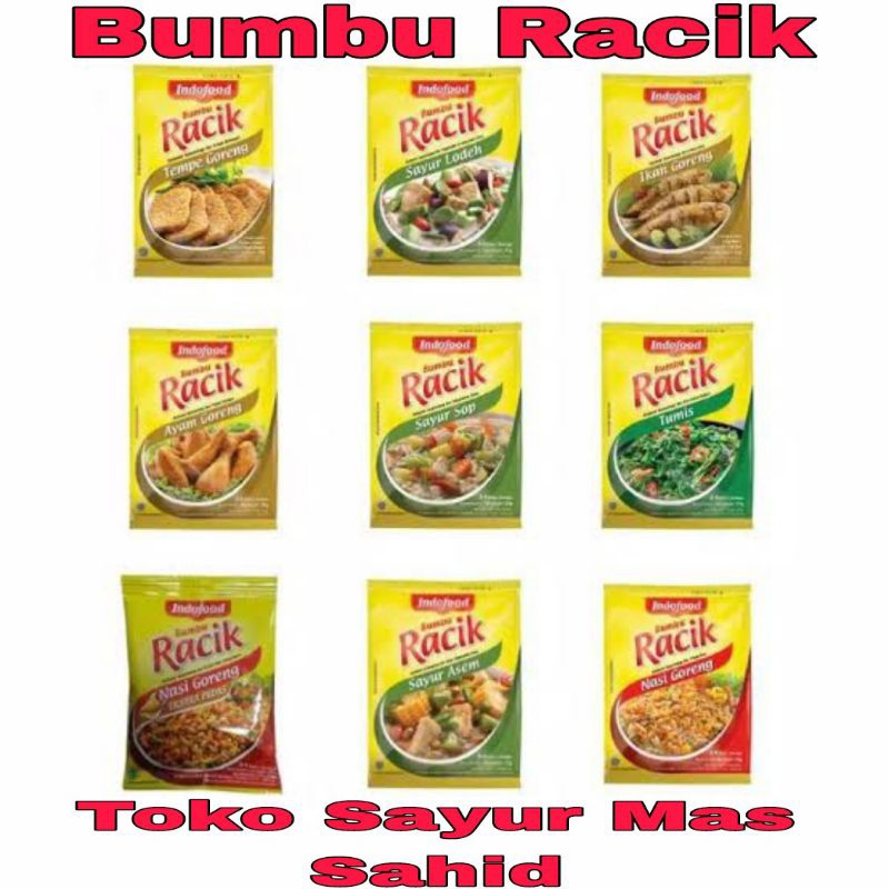 

Bumbu Racik Saset Praktis