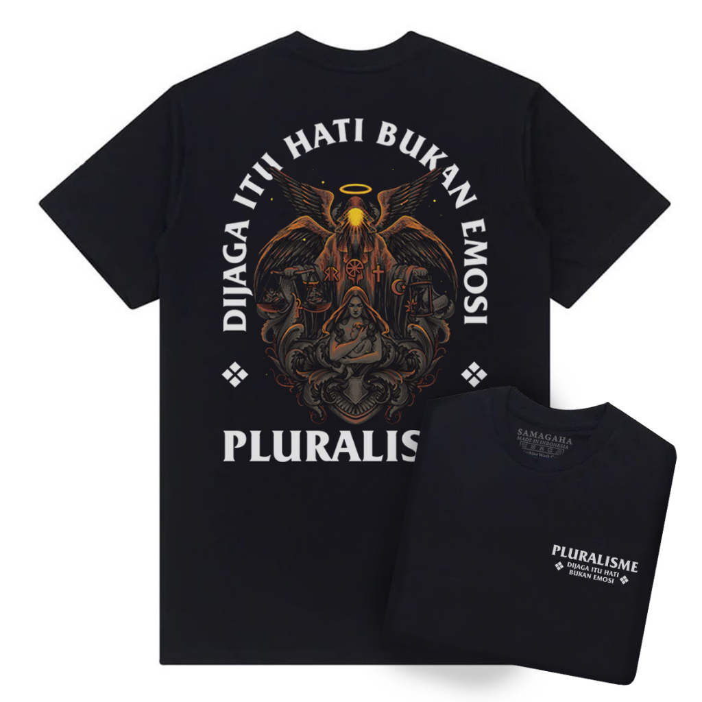 Kaos Pluralisme Kata Kata Baju Pluralisme Pria Distro Unisex