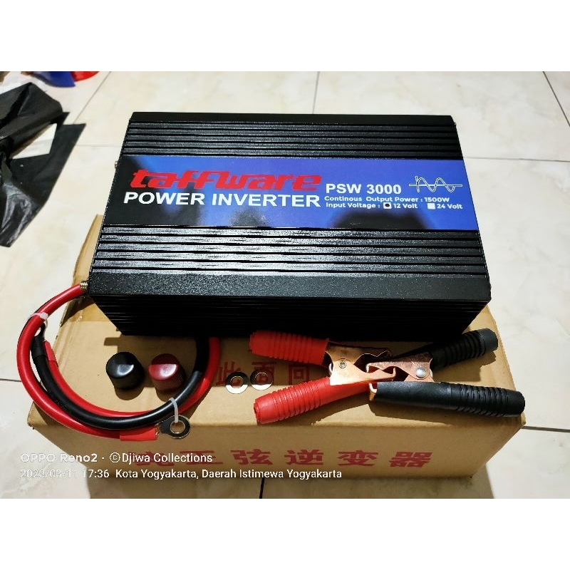 Jalanterangshop17 Taffware Power Inverter Pure Sine Wave Psw 4000W, Psw 3000W, Cocok Untuk Kompresor
