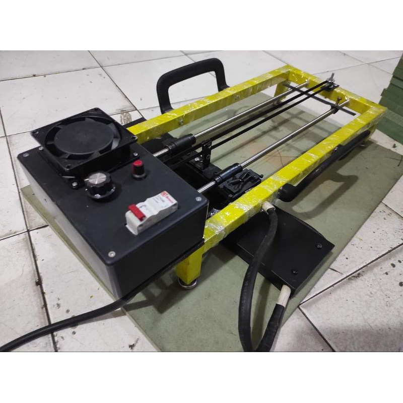 Flashcure Curing sablon 3 Lampu Jalan Otomatis 1800w