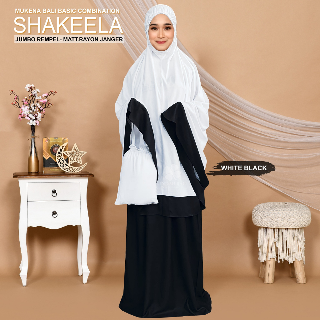 Mukena bali JUMBO REMPEL SHAKEELA