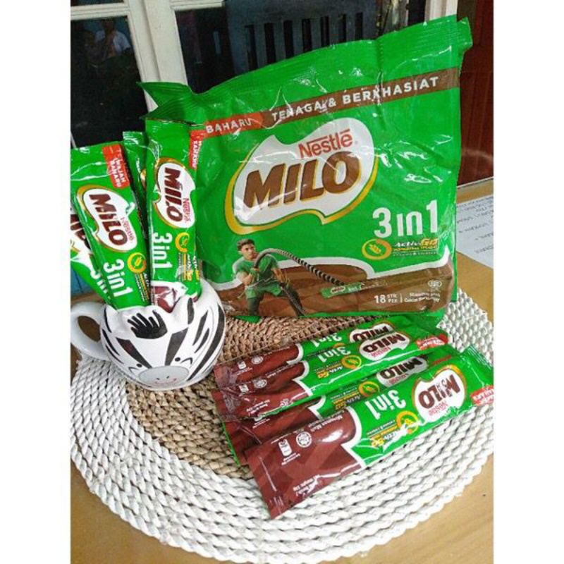 

Milo stik Malaysia 3 in 1, ORIGINAL