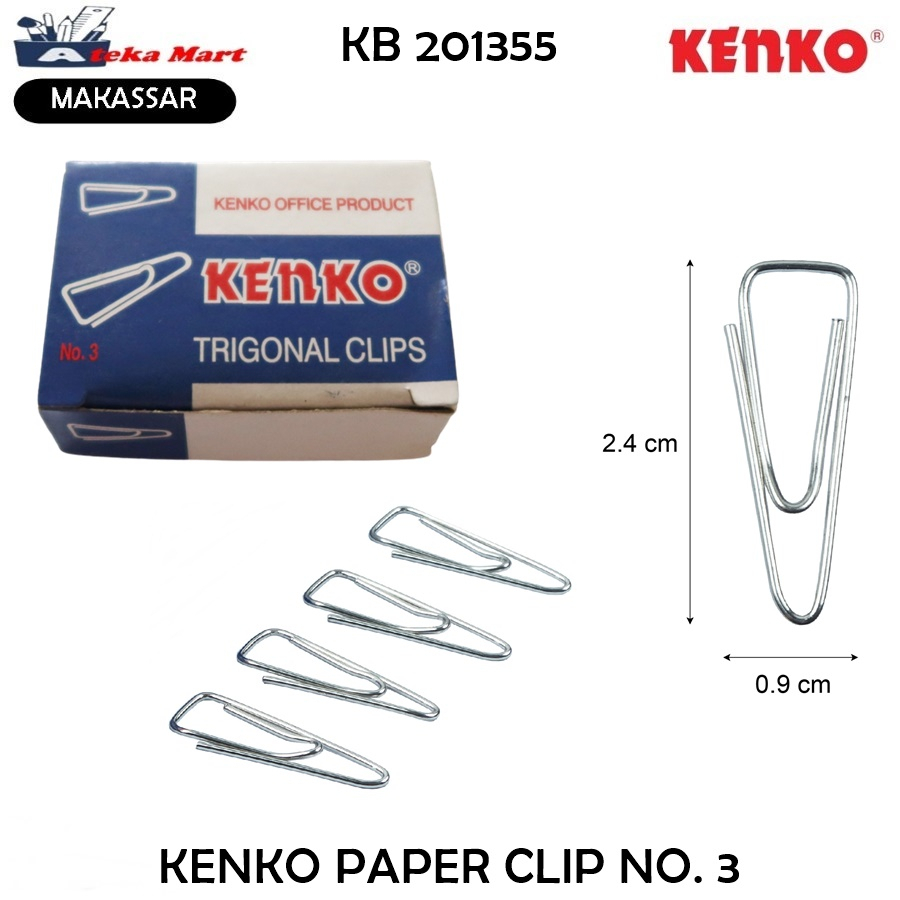 

[BOX KCL] KENKO PAPER CLIP NO.3