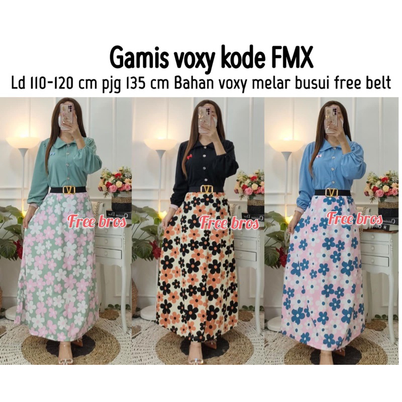 Gamis voxy busui fmx