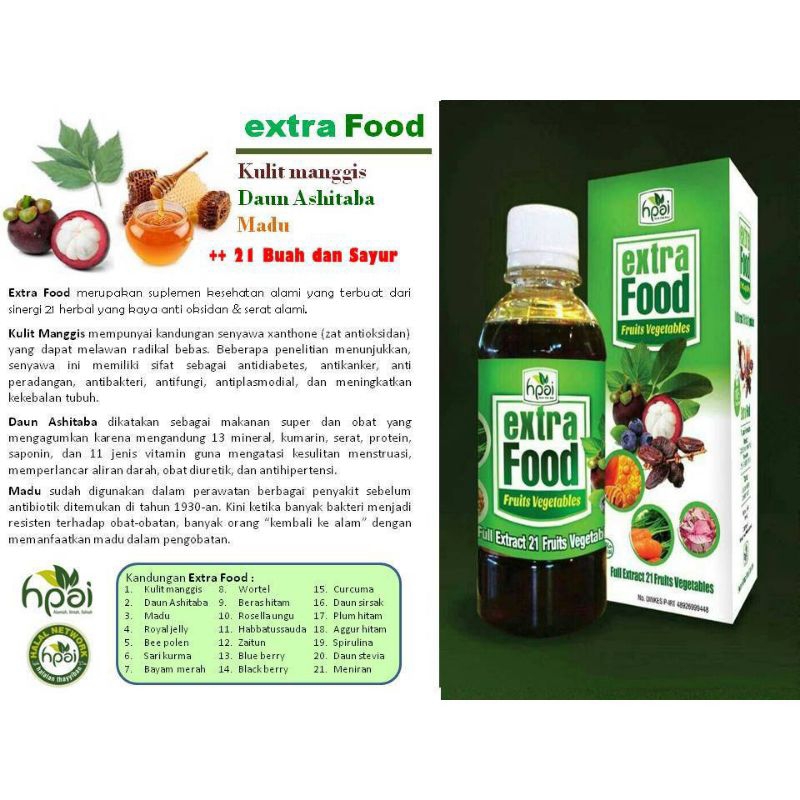 

extra food hni healty