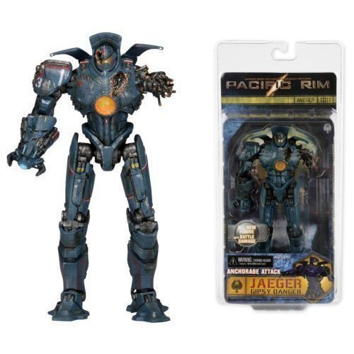 Pajangan Action Figure Pacific Rim Gipsy Danger Anchorage Attack