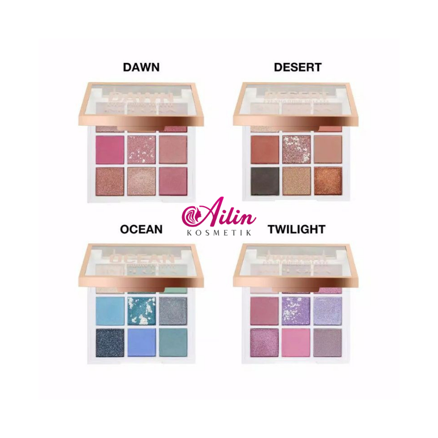 IMPLORA Eyeshadow 9in1 | Implora Eyeshadow Desert Ocean Twilight Dawn by AILIN