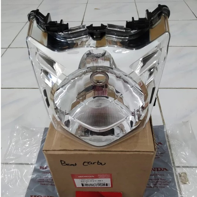Lampu Depan Reflektor Motor HONDA BEAT KARBU 33110-KVY-961