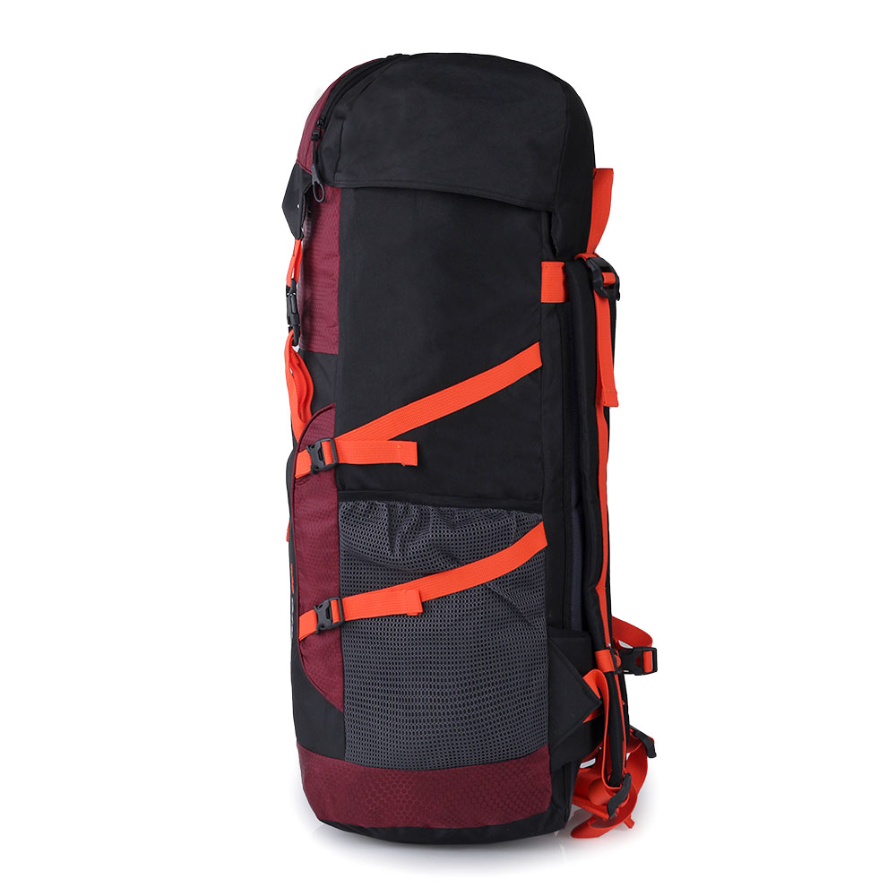 Justrue Cervo Tas Gunung 60 Liter Ransel Camping Hiking 60L Marun