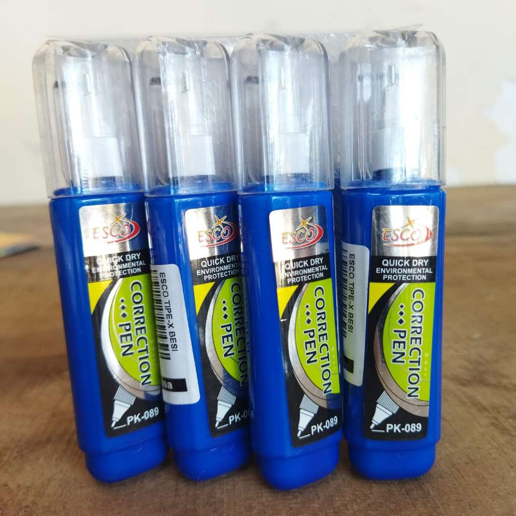 

Tipe X Esco/ Tipe X/ Correction Pen/ Stipo Cair/ Stipo Esco PK 089