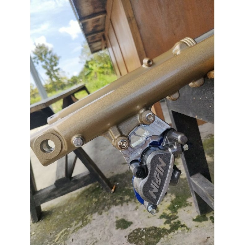 kaliper Nissin samurai serpico (kiri) set breket M1 speed