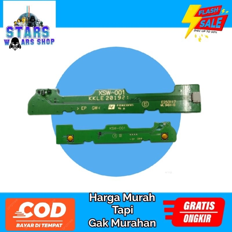 Tombol Reset PS3 SLIM seri 30xxx papan board mesin reset power