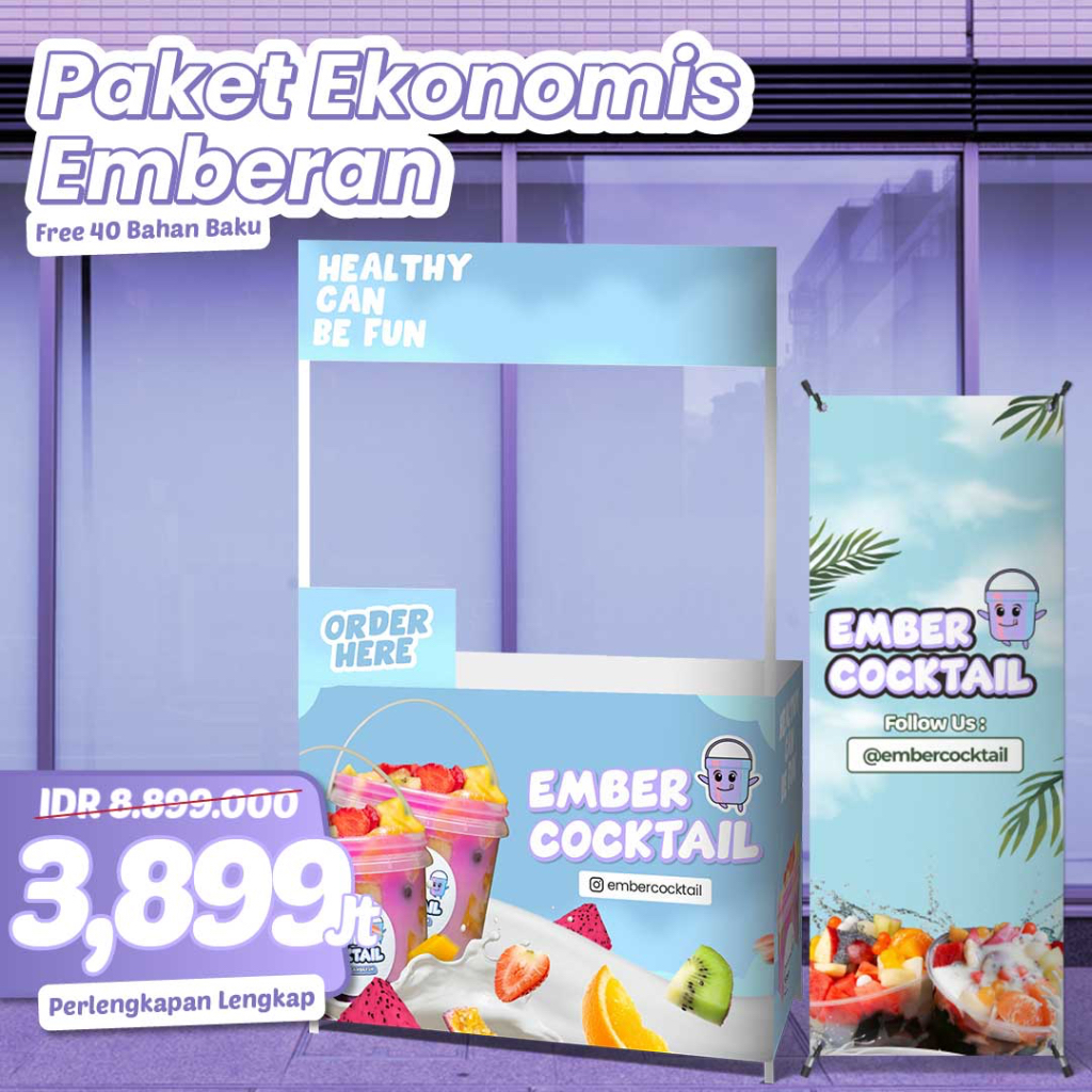 

Paket Ekonomis Ember Cocktail