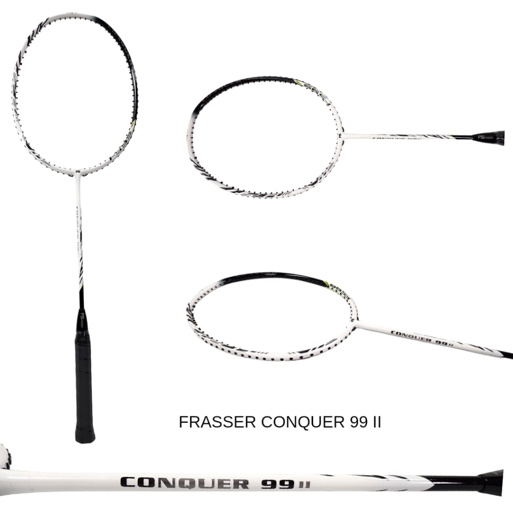 Frasser Raket Bulutangkis Raket Badminton  Conquer 99 II Zmg