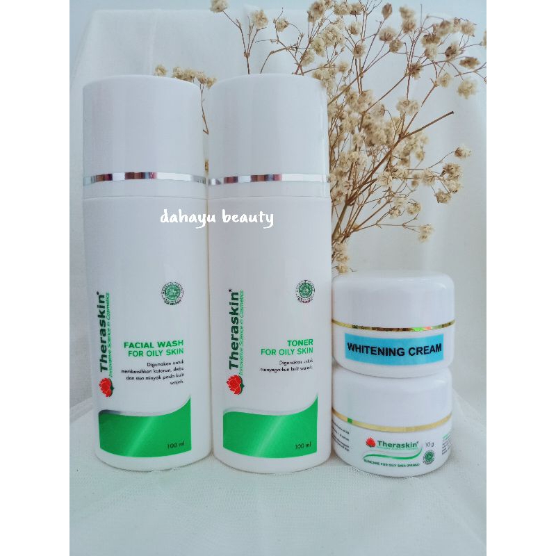 THERASKIN PAKET OILY WHITENING CREAM